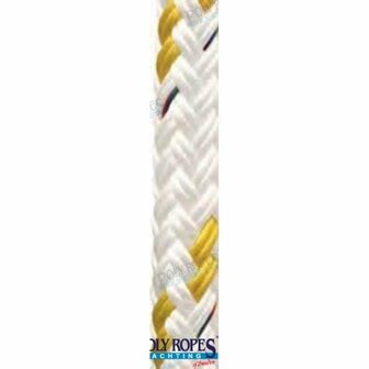 POL2204732912 - POLY-GEVLOCHTEN-16 12MM. GEEL (165 M) 1