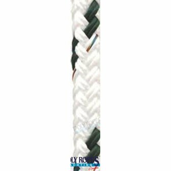 POL2205733106 - POLY-GEVLOCHTEN-16 6MM. GROEN (185 M 1