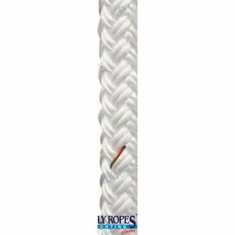POL2209763106 - POLY-GEVLOCHTEN-16 6MM. WIT (185 M) 1