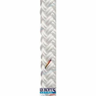POL2209763710 - POLY-GEVLOCHTEN-16 10MM. WIT (220 M) 1