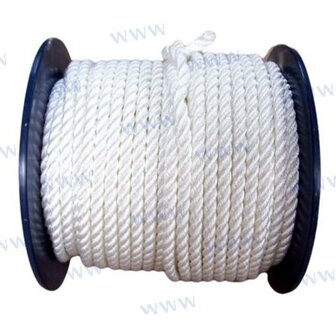 POL1209042020 - WIT BOVENSTE POLYESTER 20 MM (100m) 1