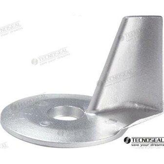 TEN00829AL - ANODE PLAAT KWIK ALU MOTOR F25-F50 Mercruiser 1