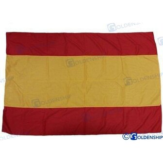 GS73324 - SPAANSE VLAG 100X150 Z/KROON 1