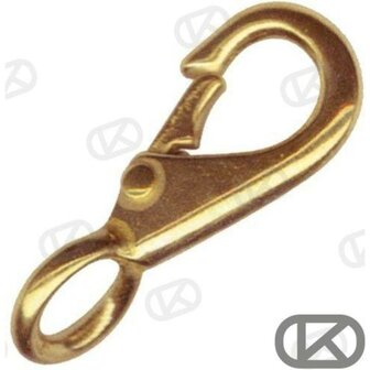 GS71310 - VASTE BRONZEN KARABIJNHAAK 73MM. 1