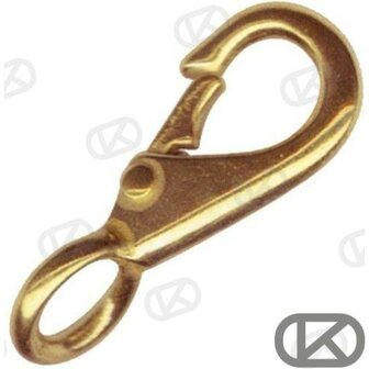 GS71311B - VASTE BRONZEN KARABIJNHAAK 82MM (10 stuks) 1