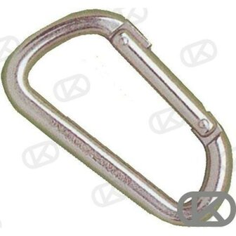 GS71338B - ASYMMETRISCHE KARABIJNHAAK 8MM (5 stuks) 1