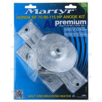 CMHBF75115KITA - ALUMINIUM ANODE KIT HONDA 75/90/115 PJK 1