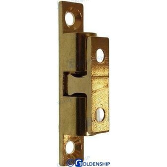 GS72390 - MESSING DEURSTOPPER D. 44MM. 1