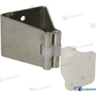 GS72394 - DEURSTOPPER VAN ROESTVRIJ STAAL/NYLON 40X35 1
