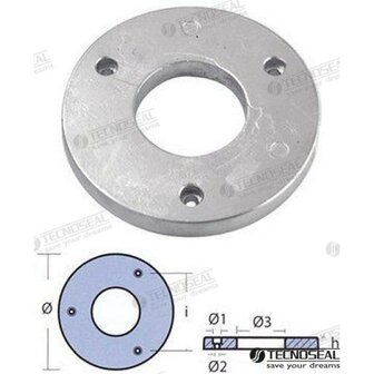 TEN02501 - HYDROMARINE ZINKANODE 150MM 1