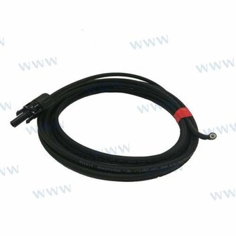 MARCA902-308 - ZONNEKABEL 4mm T4 STEKKER/GEWICHT 5m 1