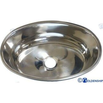 GS50050 - OVALE GOOTSTEEN MET AFVOER - EXT. 265X390 1