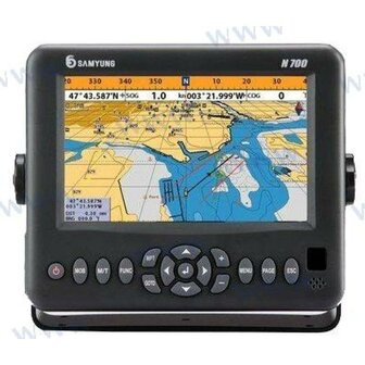 SAMN700 - SAMYUNG N700. 7&quot; KLEURENSCHERM. CARTOGR 1
