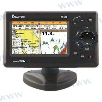 SAMNF500- Samyung NF500 Fishfinder / Kaartplotter - 5 inch kleurenscherm 1