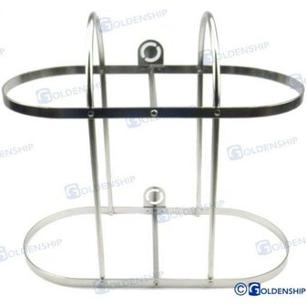 GS62107 - Fenderhouder 2X30 CM RVS 1