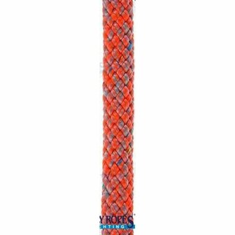 POL2083812110 - POLY-BRAID-32 10 MM GRIJS/ORANJE (110M 1