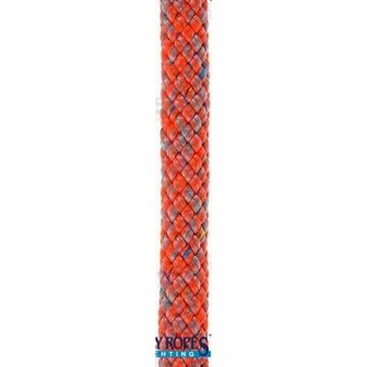 POL2083812608 - POLY-BRAID-32 8 MM GRIJS/ORANJE (150M) 1