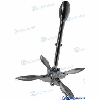 GS61017 - AISI316 OPVOUWBARE ANKER 2,5 KG. 1