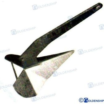 GS61206 - ANKER TYPE &quot;DELTA&quot; 5 KG. ROESTVRIJ STAAL 1