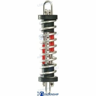 GS61250 - Sjorband schokdemper 7 mm - Zwart 2000 kg 1