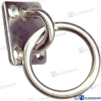 GS72015B - RING MET PLAAT 50X40 (PAK VAN 5) 1