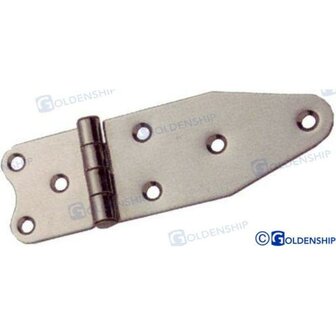 GS72118 - RVS SCHARNIER 41X130X2MM (PAK 2) 1