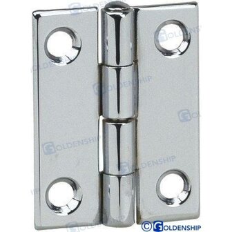 GS72174 - RVS SCHARNIER 25*30*0.8 (verpakking 2) 1