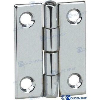 GS72177 - RVS SCHARNIER 0,6MM 40X40 MM (2 1