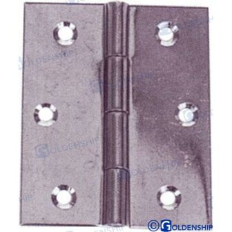GS72178 - RVS SCHARNIER 0,6MM 40X50 MM (2 1