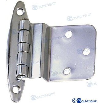 GS72199 - CHROOM MESSING SCHARNIEREN (2 1