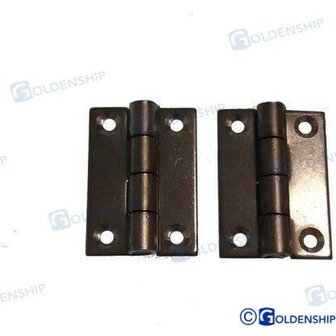 GS72151 - RVS SCHARNIER 40X40 (verpakking 2) 1