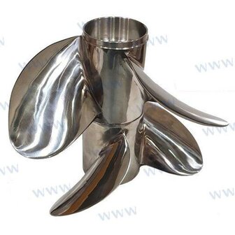 RECC6 - DP INOX PROPELLERKIT A6 - A7 - B6 - C5 Volvo - Volvo Duoprop RVS / SS DP280, DP290, DP-G 1