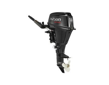 F15ABML-EFI - Parsun 15 PK 4-Takt - 20 inch Langstaart Buitenboordmotor - Handmatige start - Handbediening (stuurknuppel)