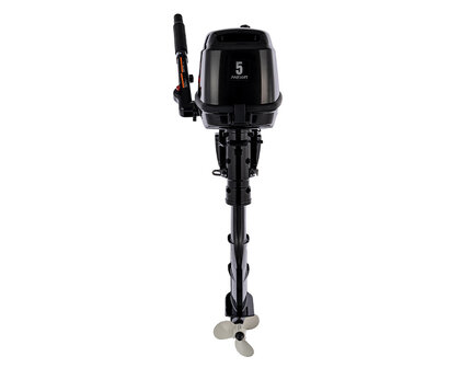 F5ABML - Parsun 5 PK 4-Takt CDI - 20 inch Langstaart Buitenboordmotor - Handmatige start - Handbediening (stuurknuppel)