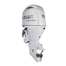 FL115FEL-T-EFI-W - Parsun 115 PK 4-Takt - 20 inch Langstaart Buitenboordmotor Wit - Electrische start - Linksdraaiend - Afstand