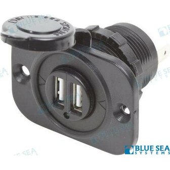 BS1016 - BASIS 12VDC 2 USB LADER 5V 2.1A 1