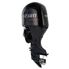 FL100FEL-T-EFI - Parsun 100 PK 4-Takt - 20 inch Langstaart Buitenboordmotor Zwart - Electrische start - Linksdraaiend - Afstand
