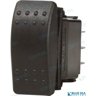 BS7938 - LICHTSCHAKELAAR (Aan)-Uit-(Aan) Zwart 1