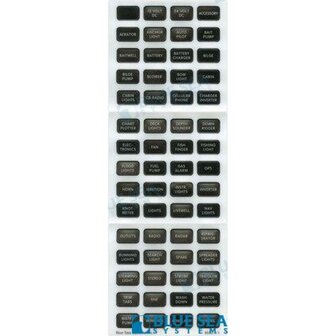 BS8214 - PANEELLABELS ZWARTE ACHTERGROND 1