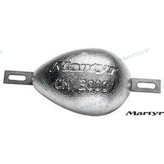 CM-2000Z - VIS ANODE MET STEUN 147X95 MM 1