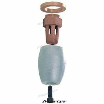 CMPNCZF16Z - ALPHA EN BRAVO I ZINK-AS ANODE KIT 1