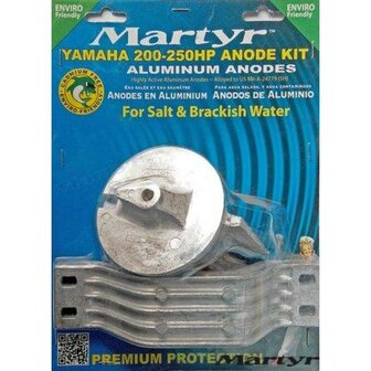 CMY200250KITA - YAMAHA ALUMINIUM ANODE KIT 1