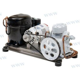 FRI505-24S - NEVCO 24V 230V DUBBELE COMPRESSOR 3000RPM 1