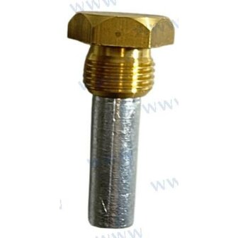 FRI914 - ZINKANODE 99% 1/2&quot; (chiller CU50VFD- 60 1