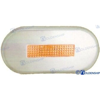 GS10404 - OVALEN LED ORANJE BINNEN-/BUITENLAMP 1