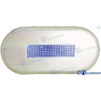 GS10405 - BLAUWE LED OVALE BINNEN-/BUITENLAMP 1