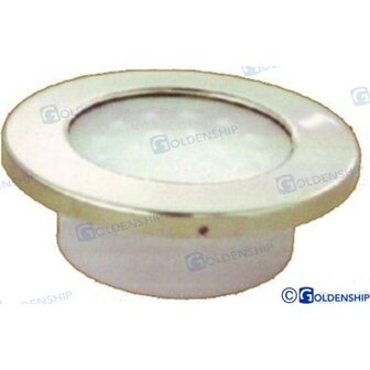 GS10410 - INTERIEUR/EXT. RONDE ROESTVRIJ STAAL 4&quot; LED 1