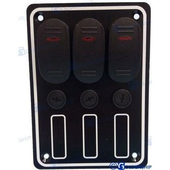 GS11194 - 3 INTEGRALEN PANEEL DRAAIARM 1