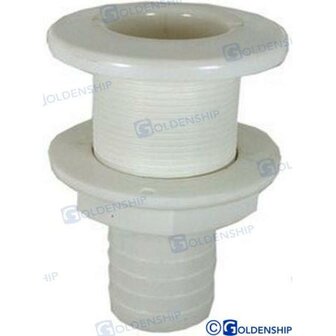 GS30082 - KUNSTSTOF ROMPDOORVOER MET 1&quot; ADAPTER 1