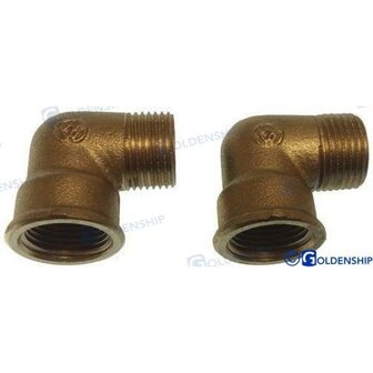 GS30171 - 90 1/2&quot; ELLEBOOG (2 1